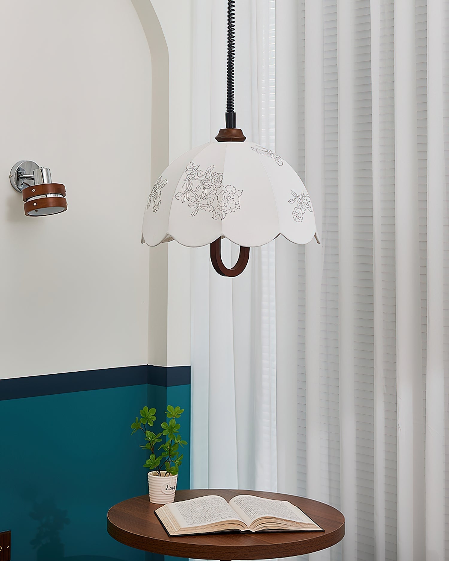 Rosetta Suspension en Tissu - Neutralighting