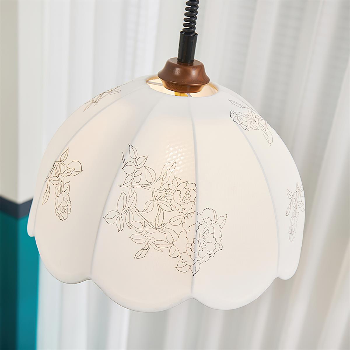 Rosetta Suspension en Tissu - Neutralighting