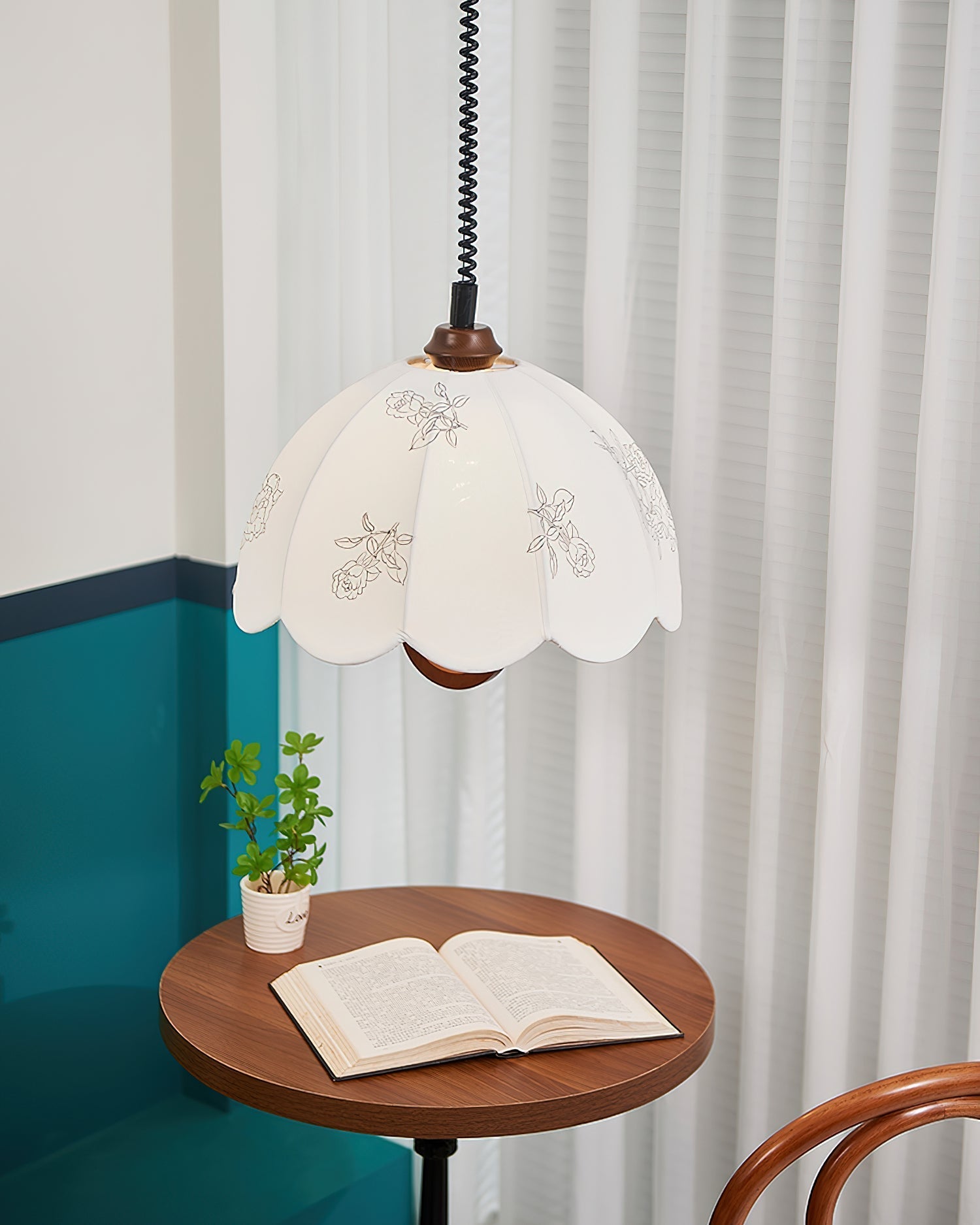 Rosetta Suspension en Tissu - Neutralighting