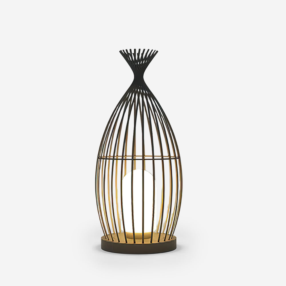 Birdcage Lampe de Poteau Extérieure Cage Industrielle - Neutralighting