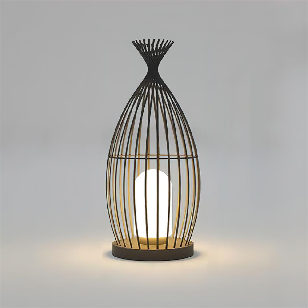 Birdcage Lampe de Poteau Extérieure Cage Industrielle - Neutralighting