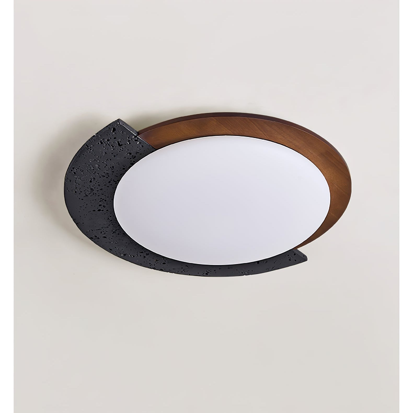 Ulvinor Asymétrique Travertin Plafonnier - Neutralighting