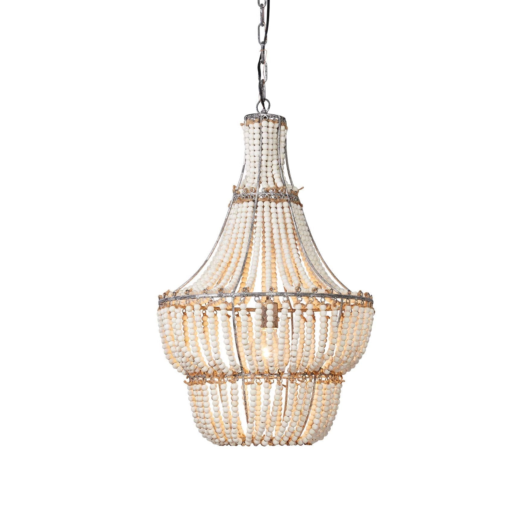 Qvistuvyd Postmodern Luxe Bois Métal Lustre - Neutralighting