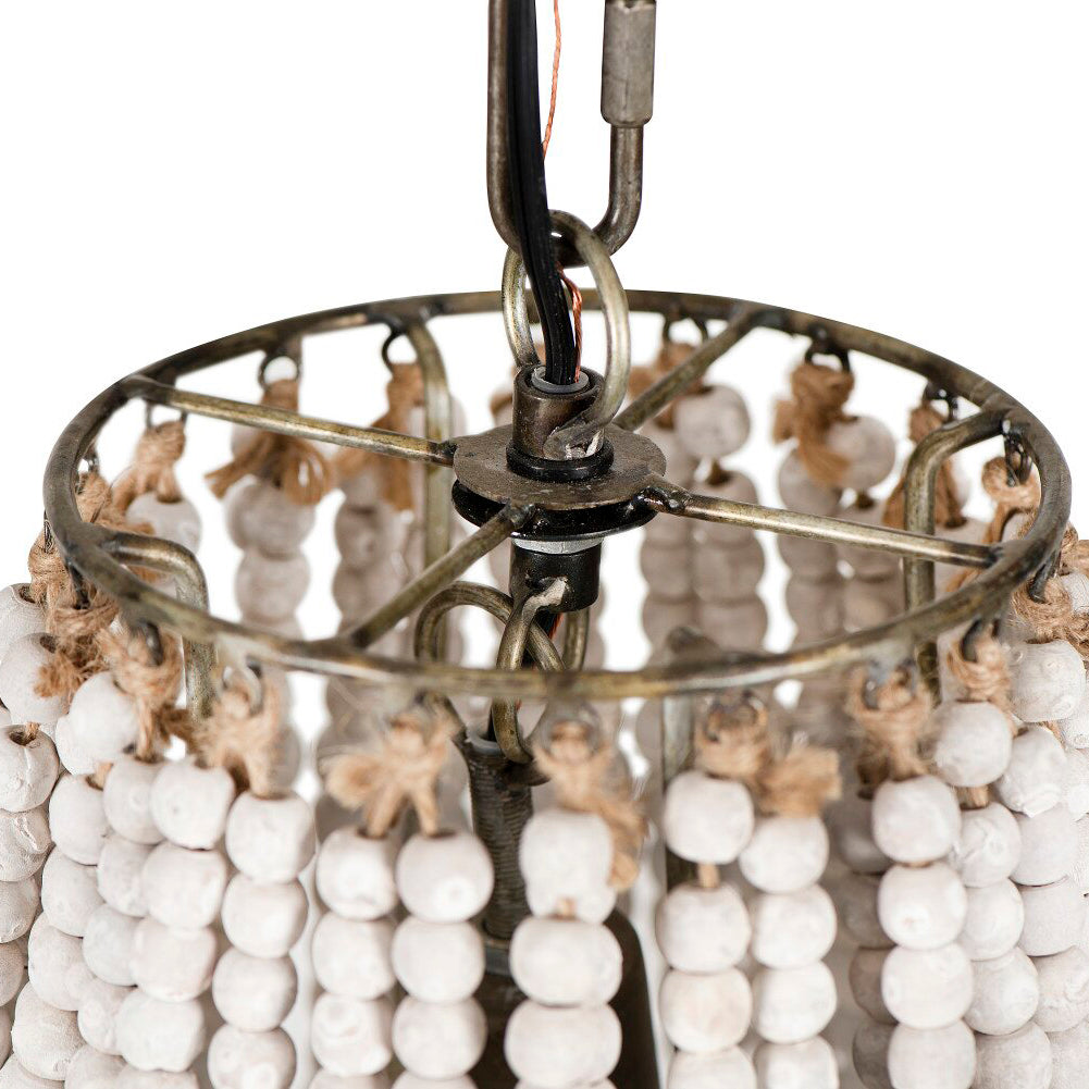 Qvistuvyd Postmodern Luxe Bois Métal Lustre - Neutralighting