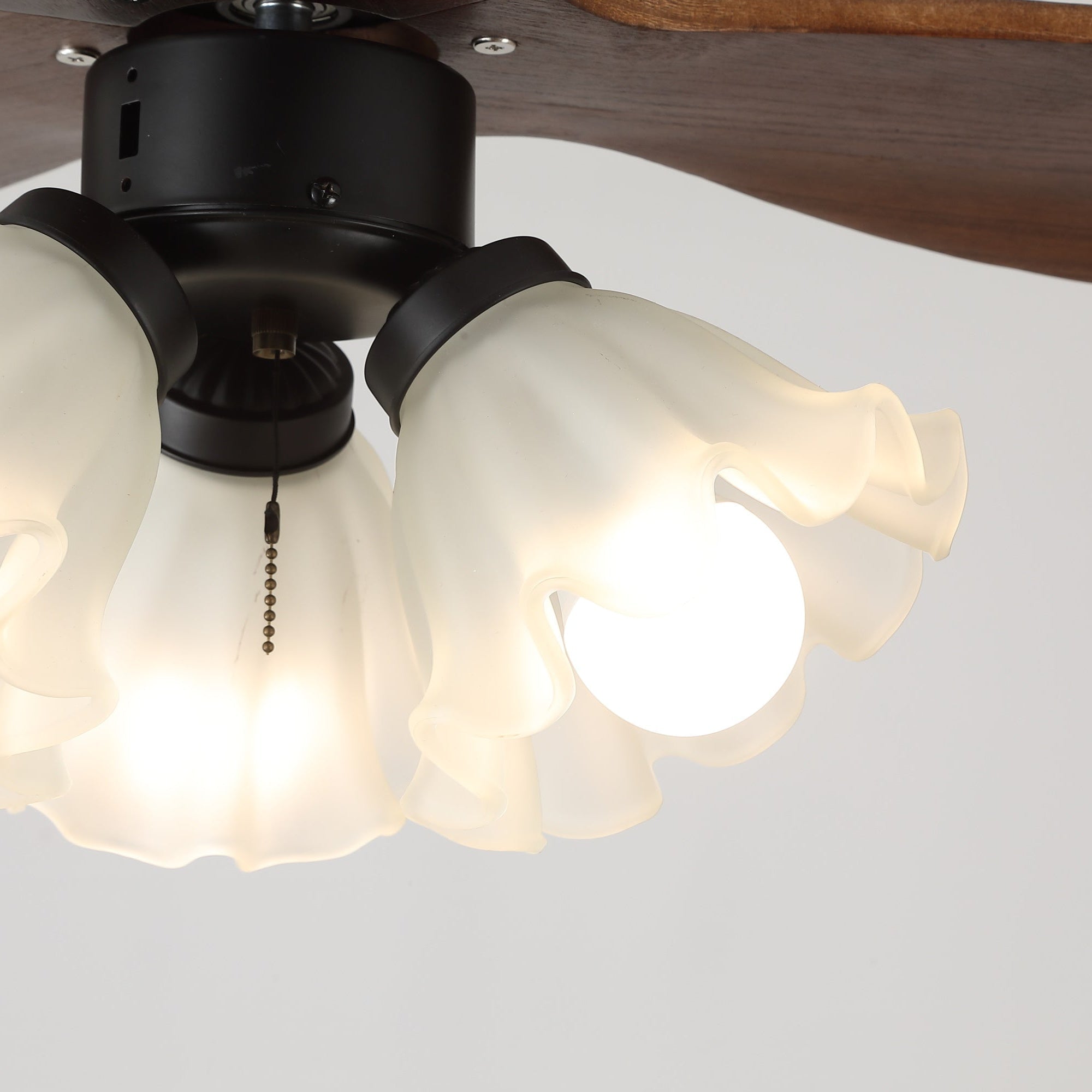 Plafonnier Ventilateur Novrik Air, détail du cadre métallique