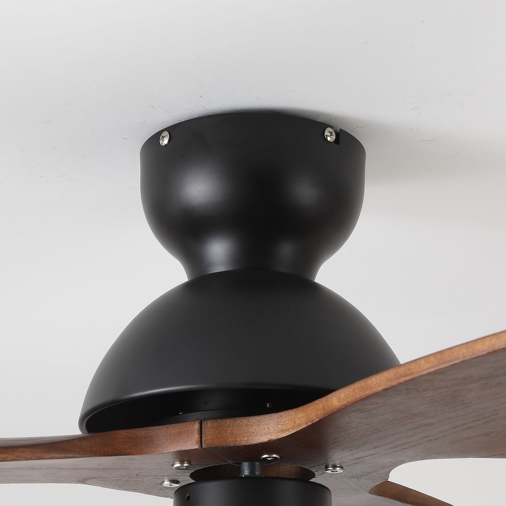 Plafonnier Ventilateur Novrik Air, finition Noir