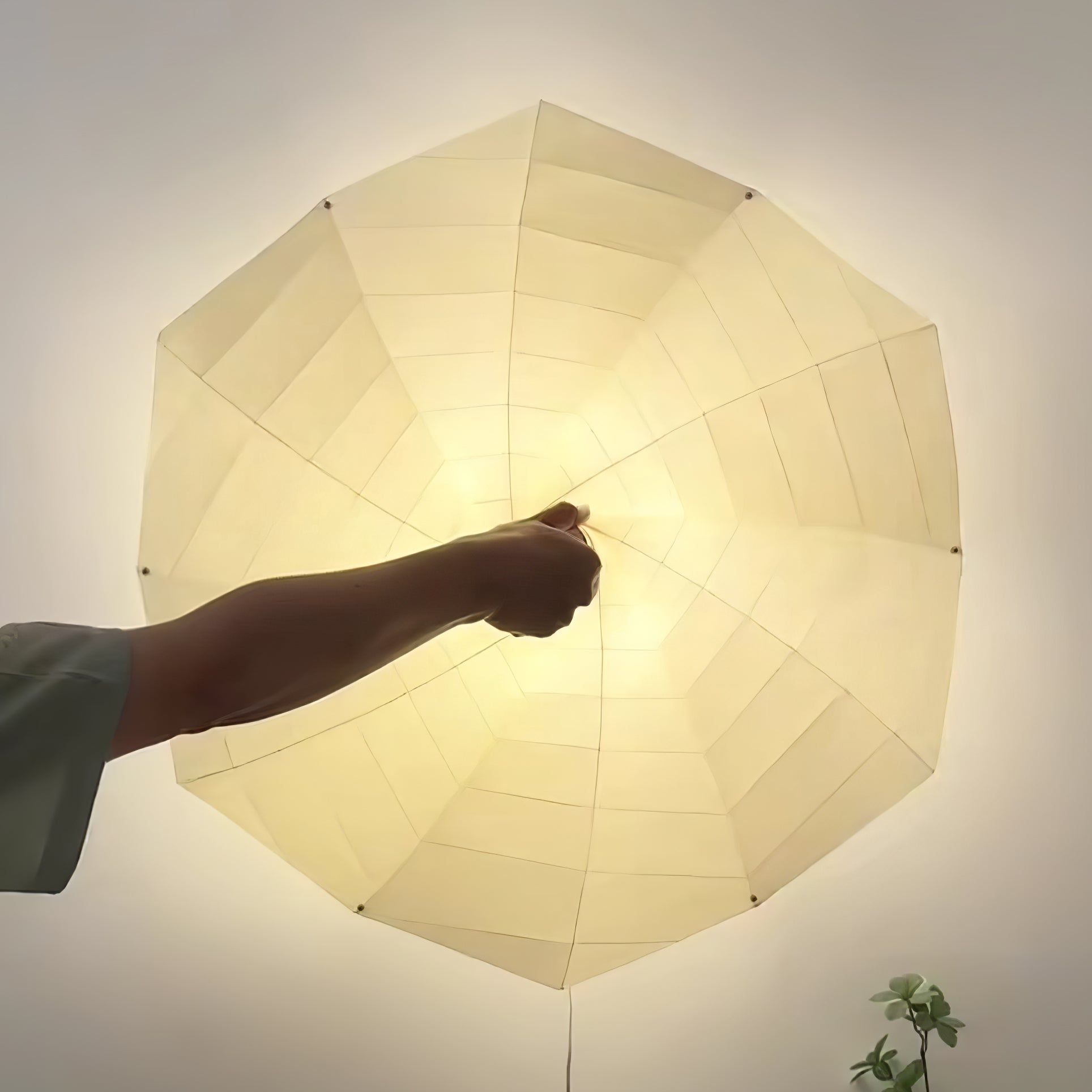 Vadorir Spiral Fabric Pendant Light - Neutralighting