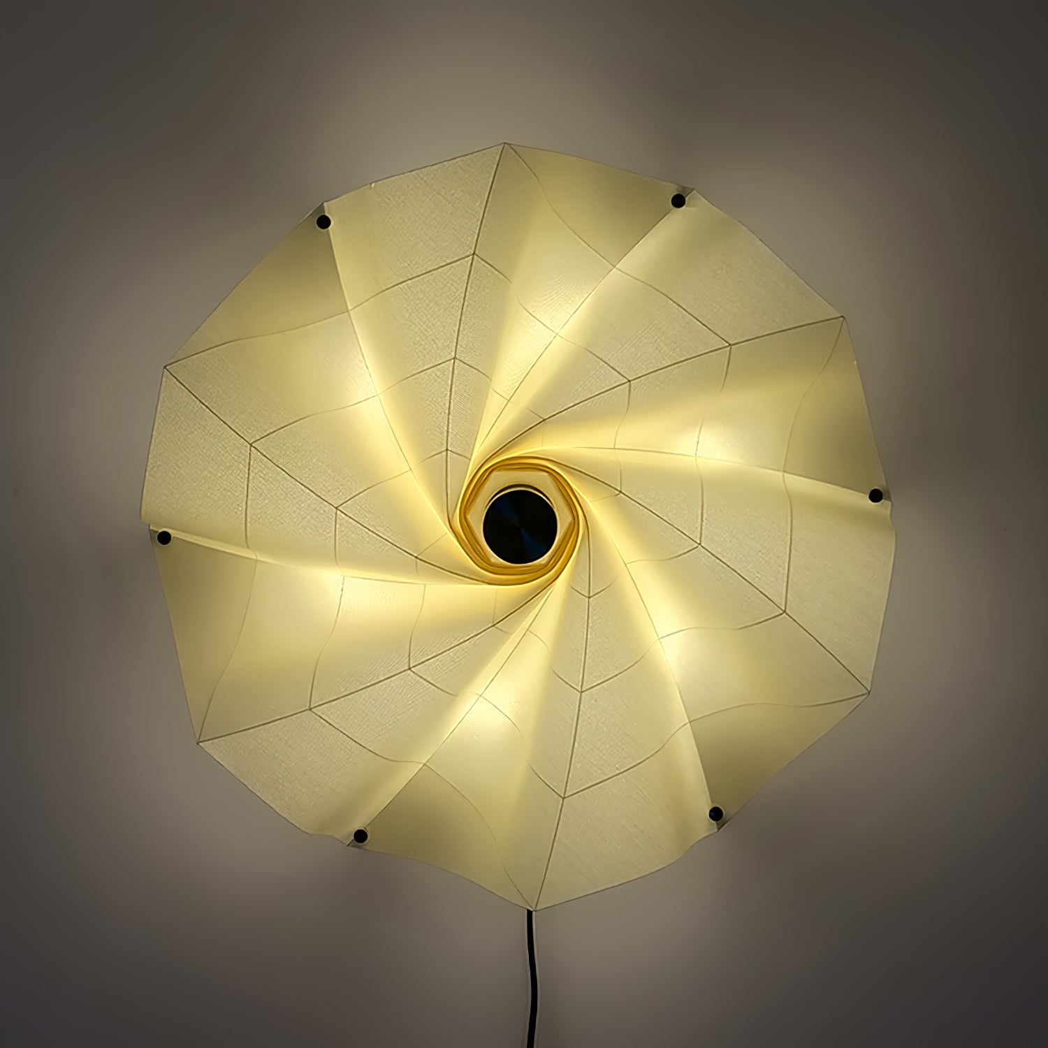 Vadorir Spiral Fabric Pendant Light - Neutralighting