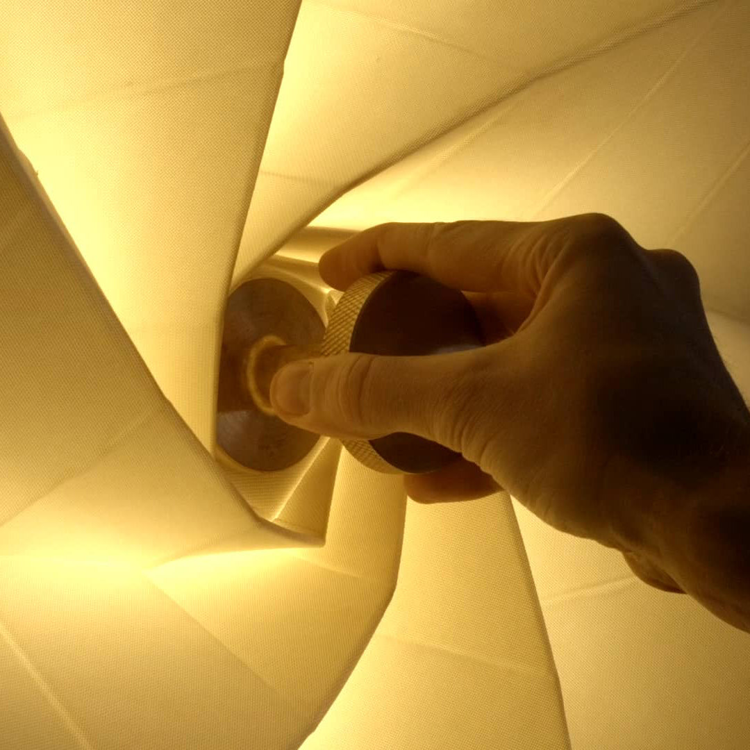 Echo Applique Murale Moderne LED Abat-jour Spiralé - Neutralighting
