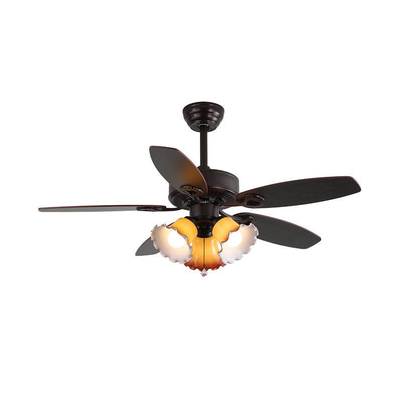 Plafonnier Ventilateur Vintage Elora