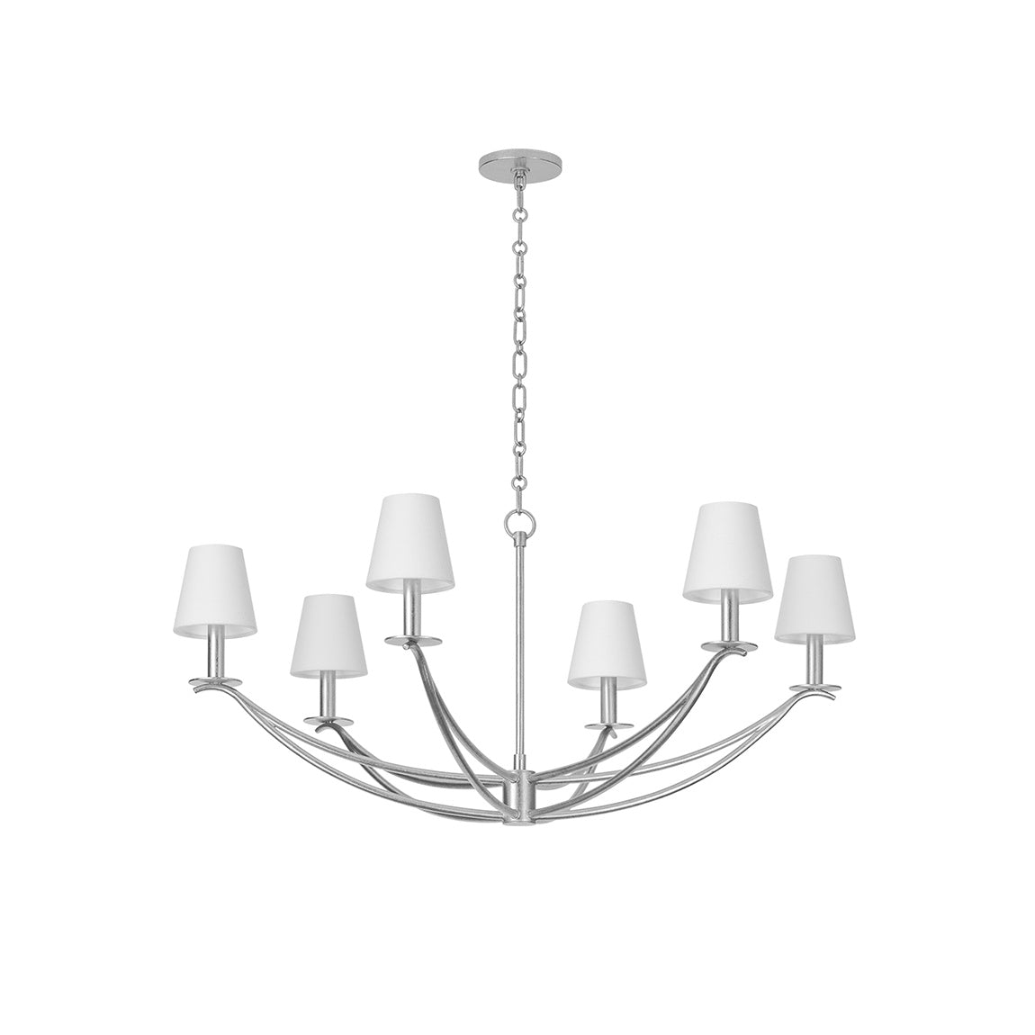 Ulfuvyd Moderne Minimaliste Tissu Métal Lustre - Neutralighting