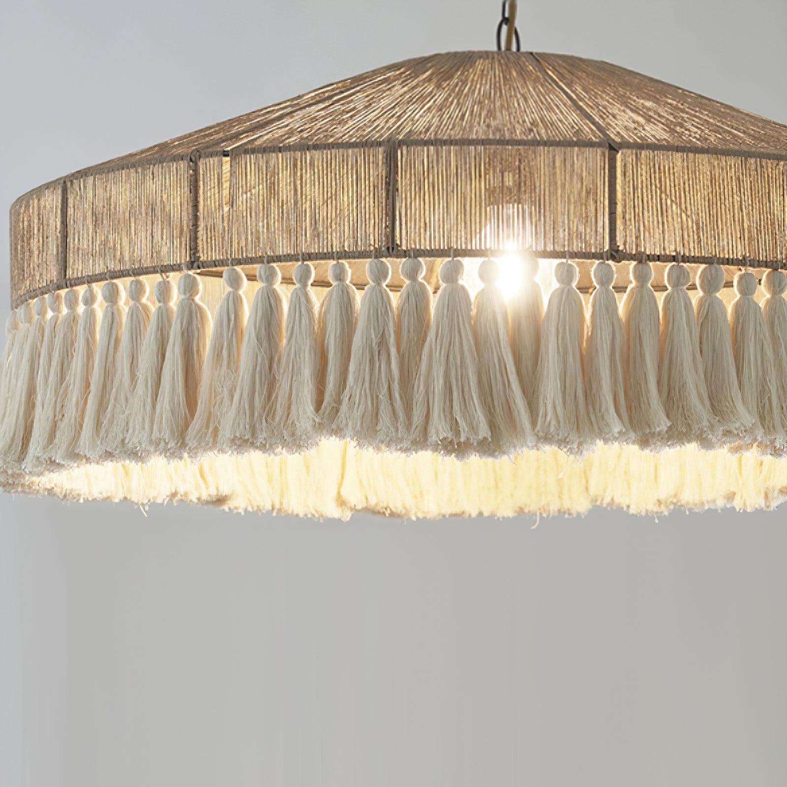 Duvia Lustra Lustre Bohème à Franges Élégant - Neutralighting