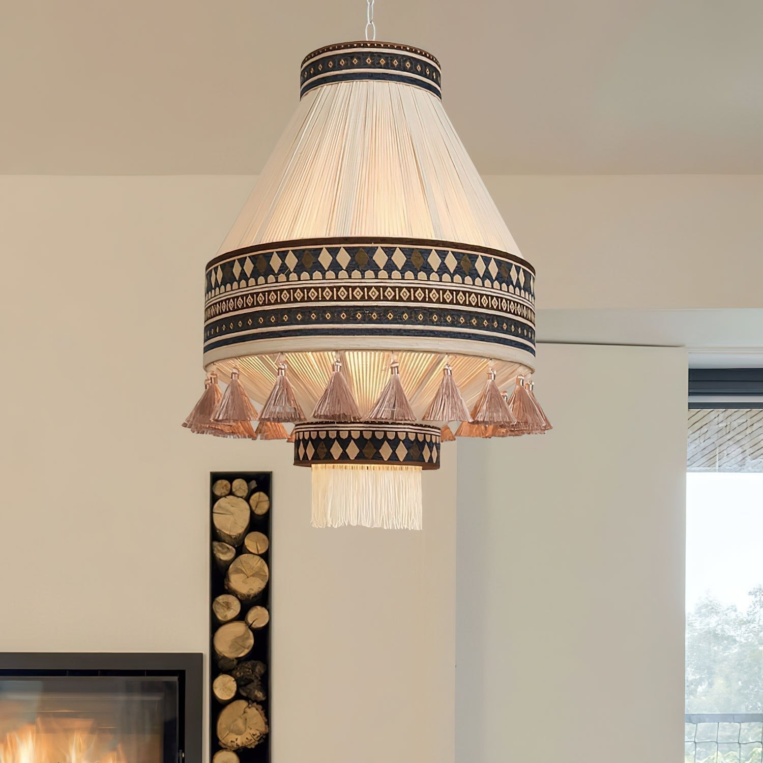 Calyce VSuspension en Tissu Vintage - Neutralighting