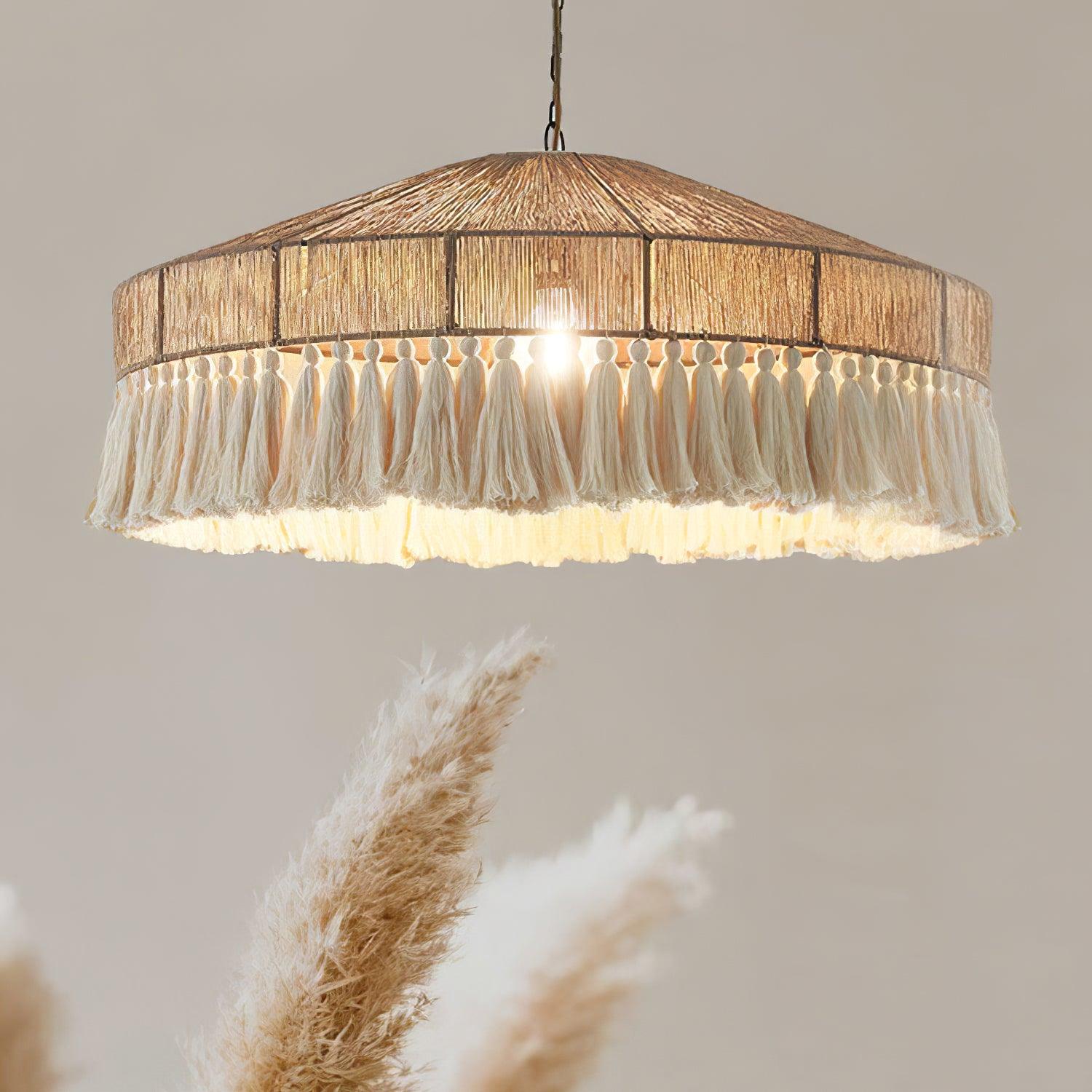 Duvia Lustra Lustre Bohème à Franges Élégant - Neutralighting