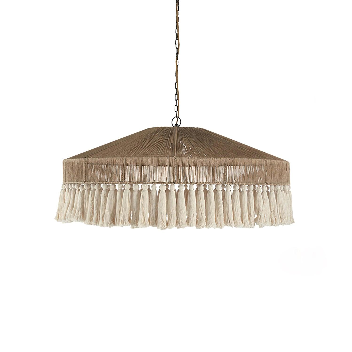 Duvia Lustra Lustre Bohème à Franges Élégant - Neutralighting