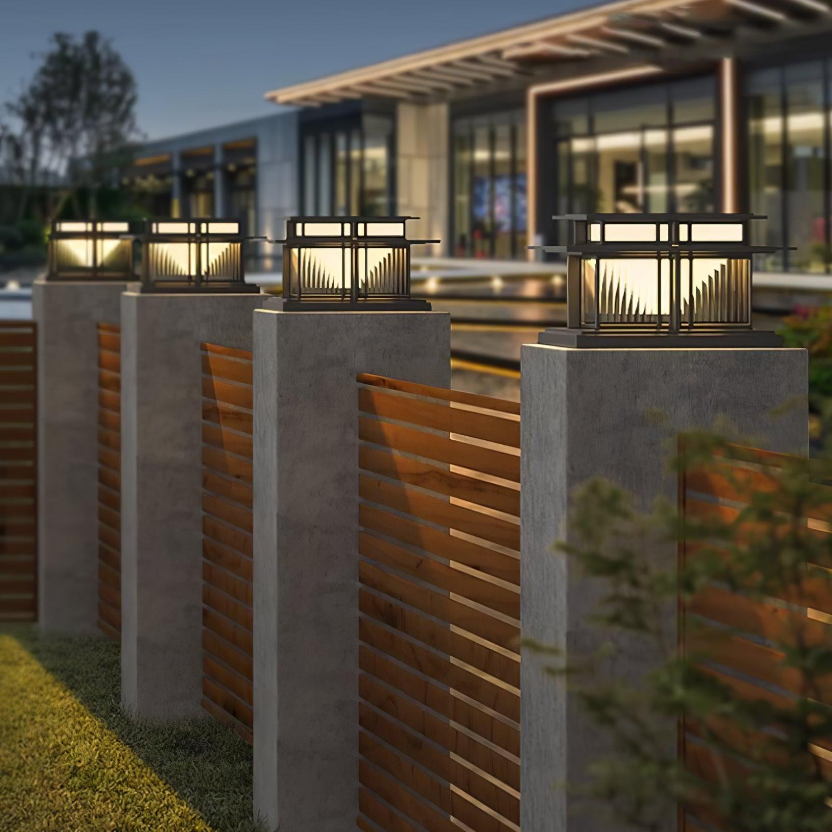 Milo Luminaire Extérieur sur Pilier Solaire / Câblé - Neutralighting