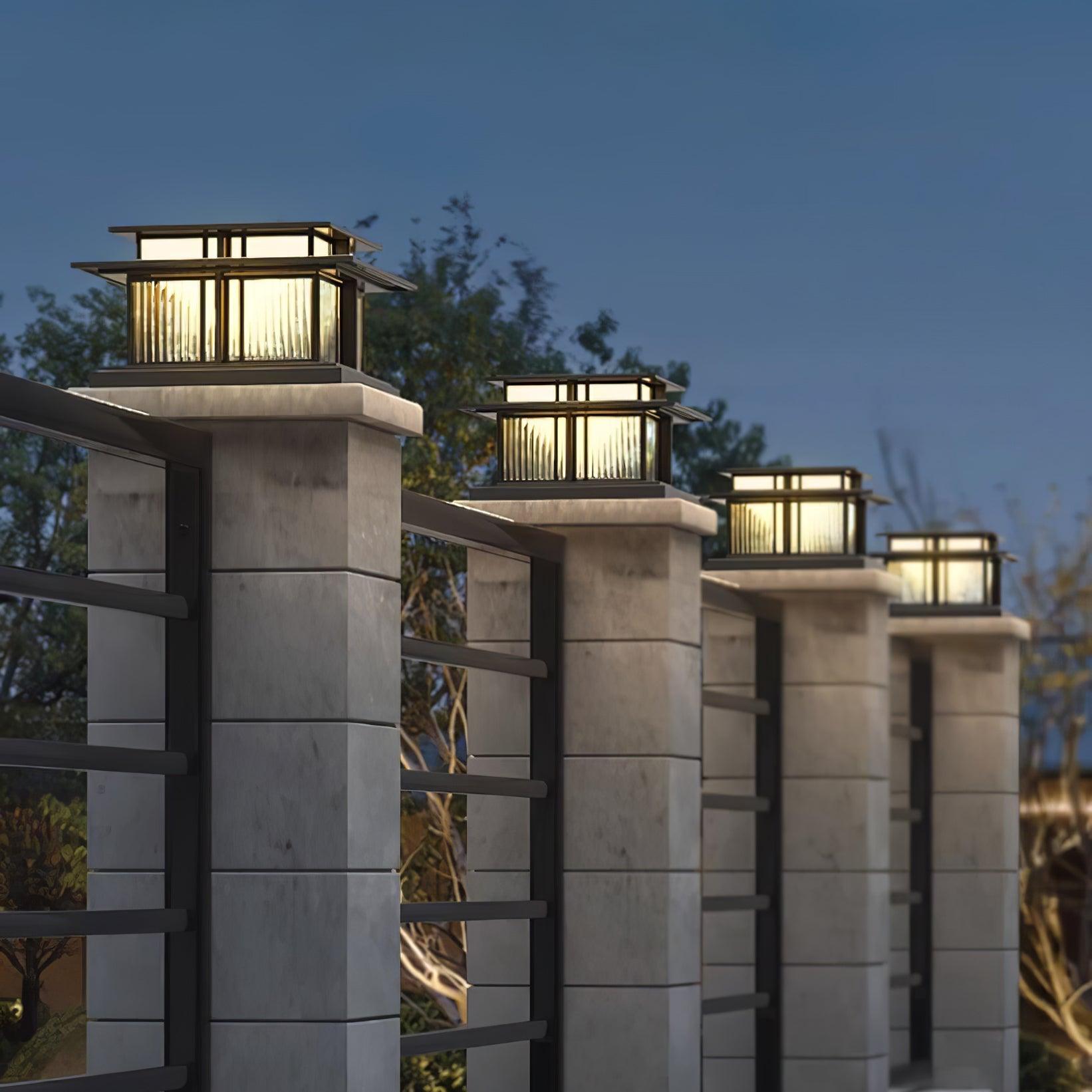 Milo Luminaire Extérieur sur Pilier Solaire / Câblé - Neutralighting