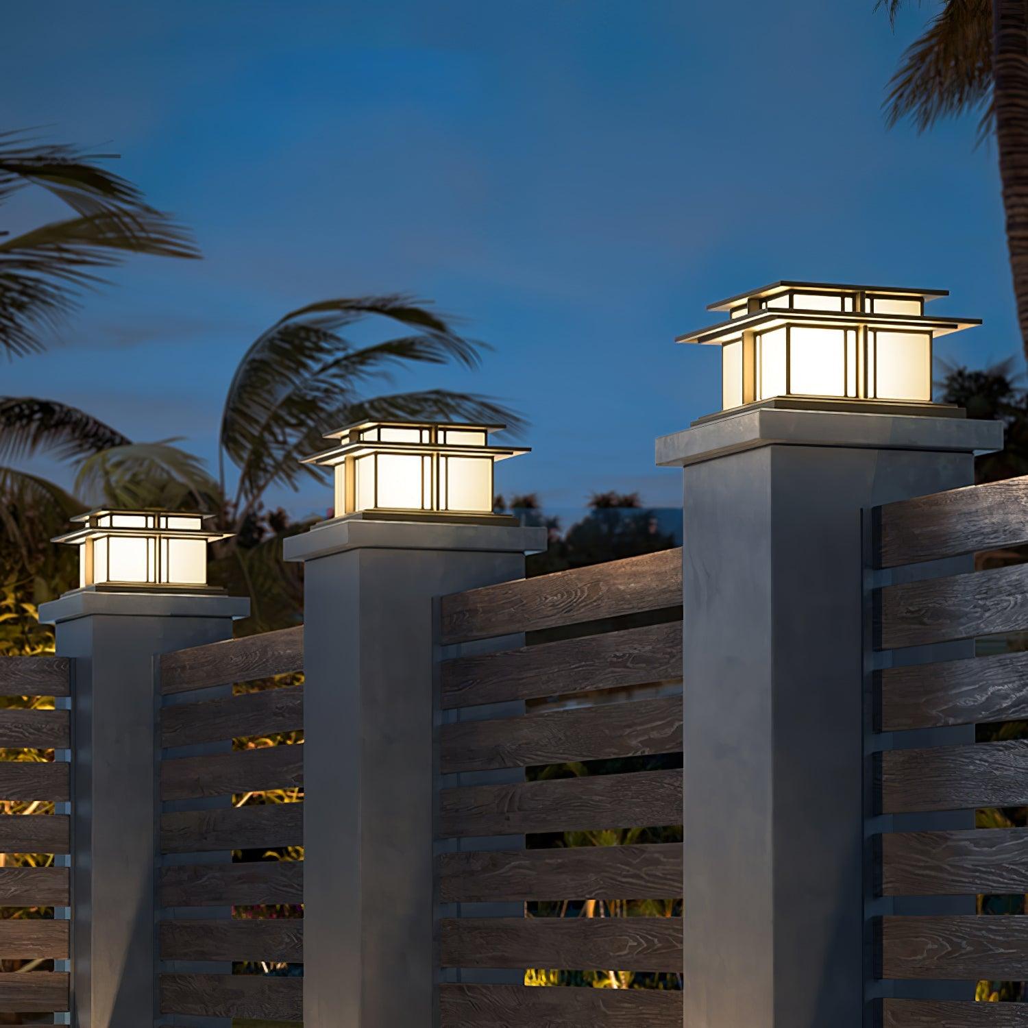 Milo Luminaire Extérieur sur Pilier Solaire / Câblé - Neutralighting