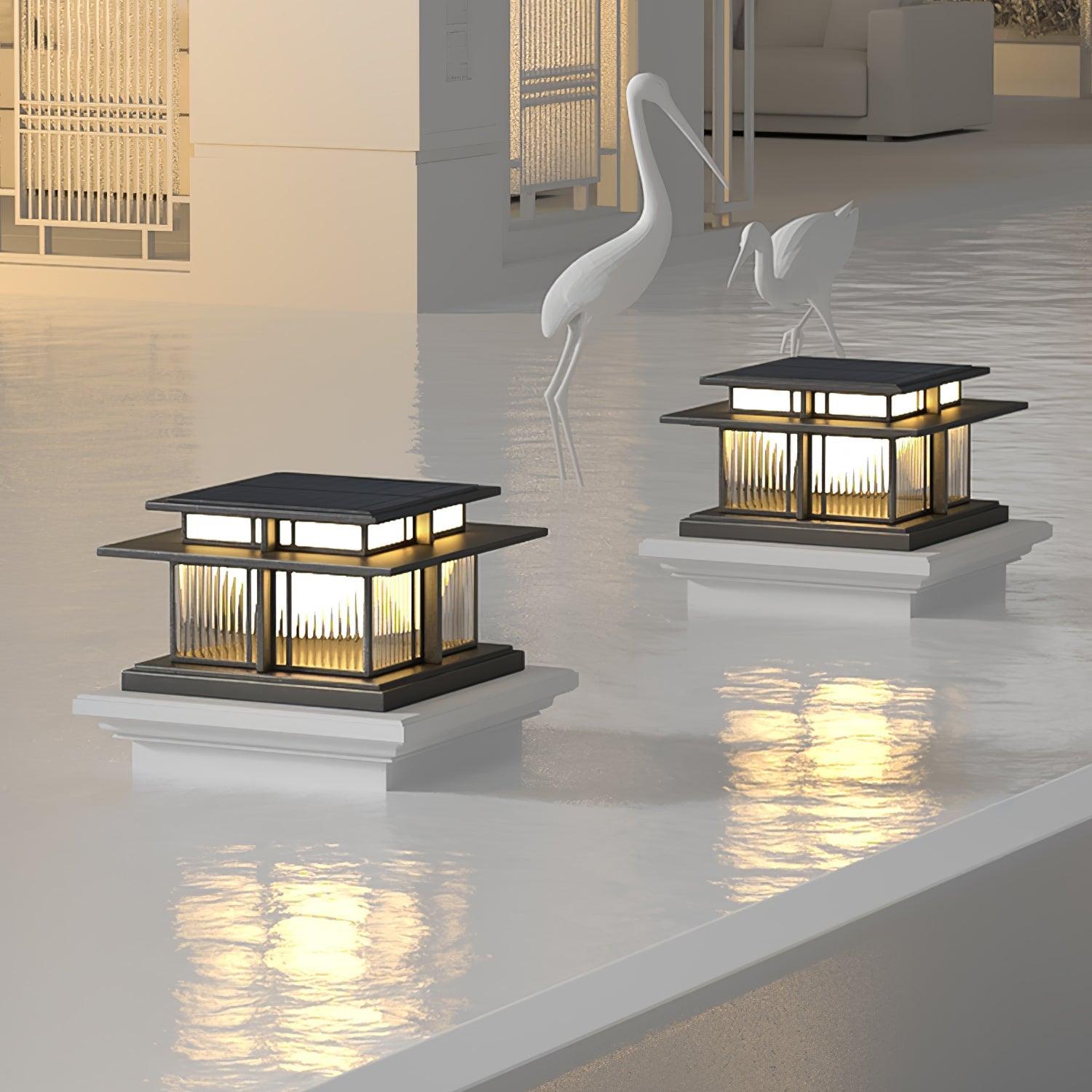 Milo Luminaire Extérieur sur Pilier Solaire / Câblé - Neutralighting