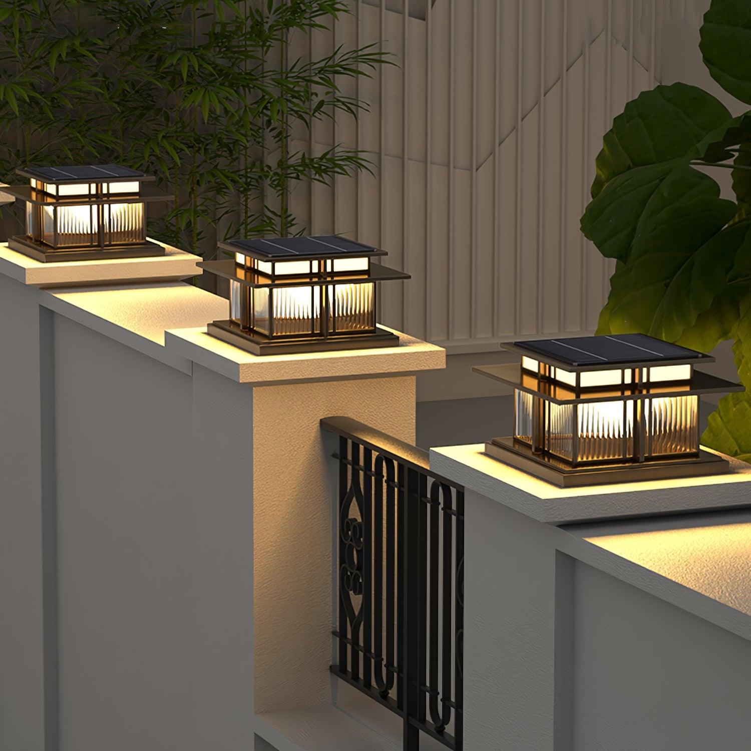 Milo Luminaire Extérieur sur Pilier Solaire / Câblé - Neutralighting