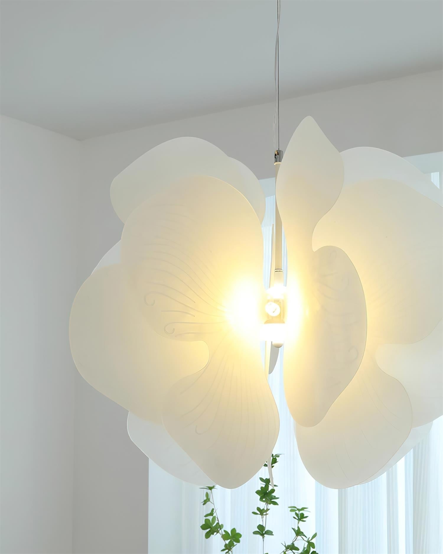 Bolide Suspension Pétale Florale Organique - Neutralighting