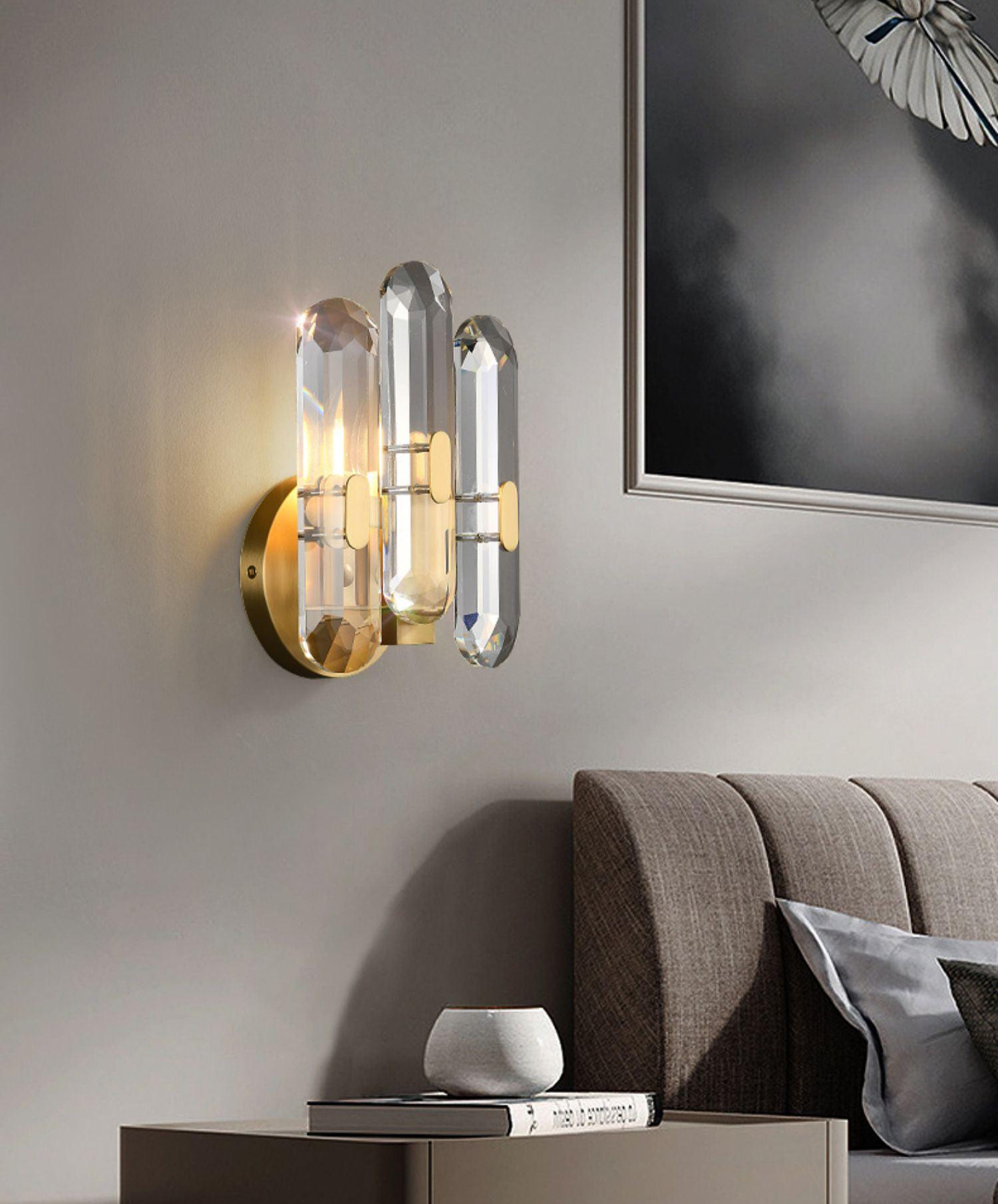 Kristy Applique Murale en Cristal de Luxe - Neutralighting