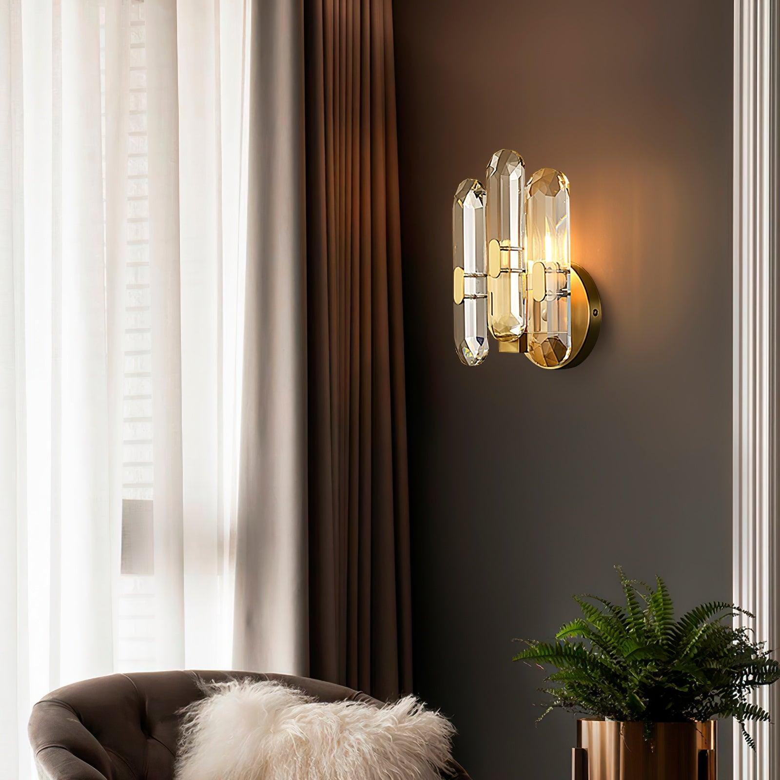 Kristy Applique Murale en Cristal de Luxe - Neutralighting
