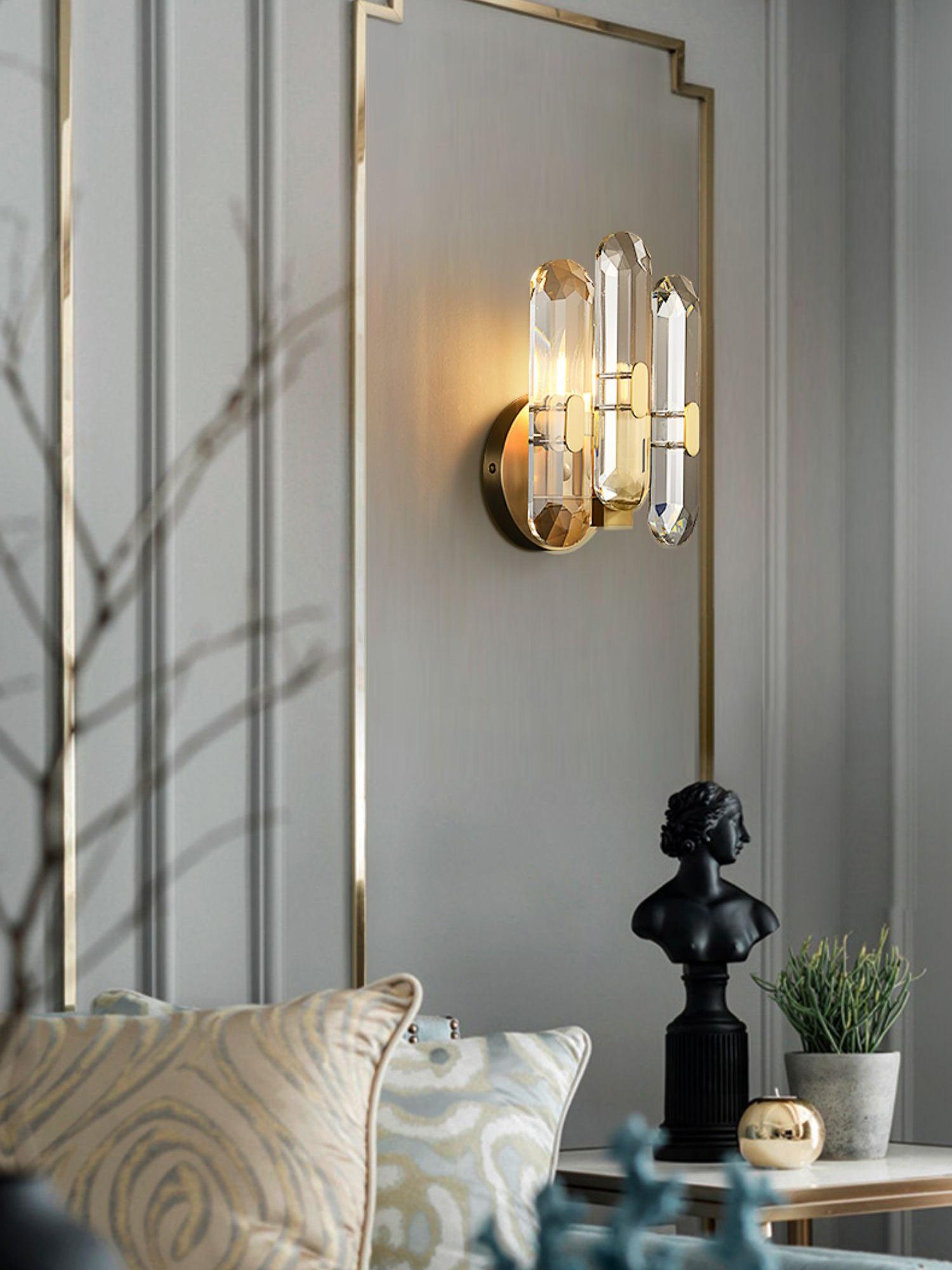Kristy Applique Murale en Cristal de Luxe - Neutralighting