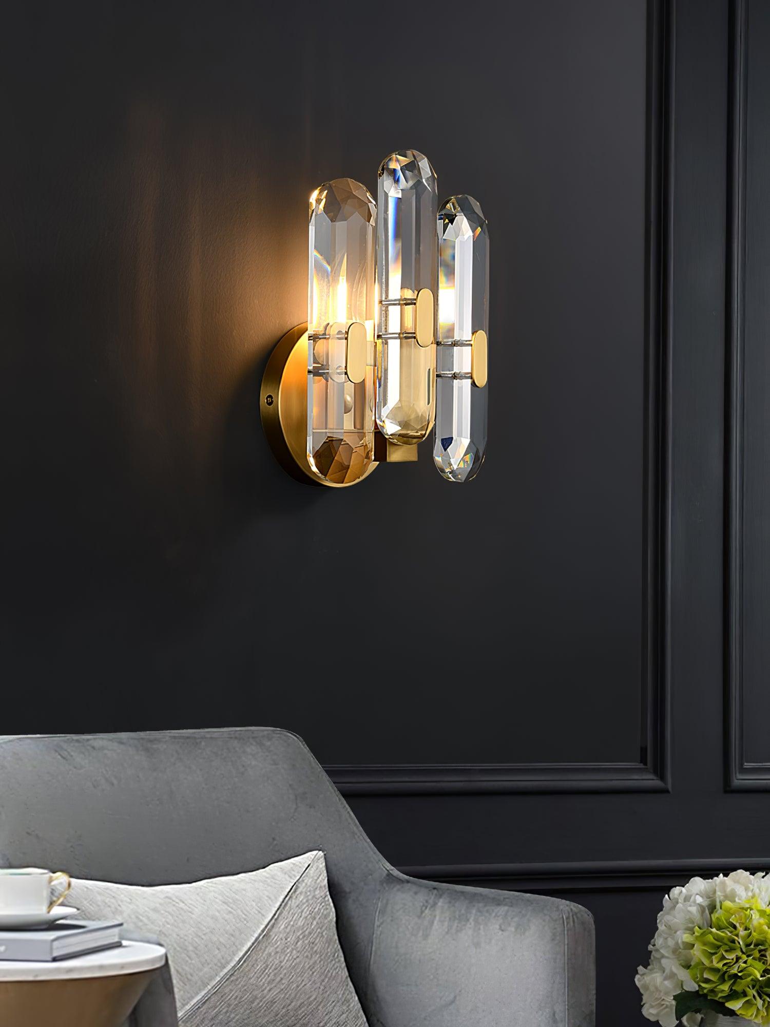 Kristy Applique Murale en Cristal de Luxe - Neutralighting