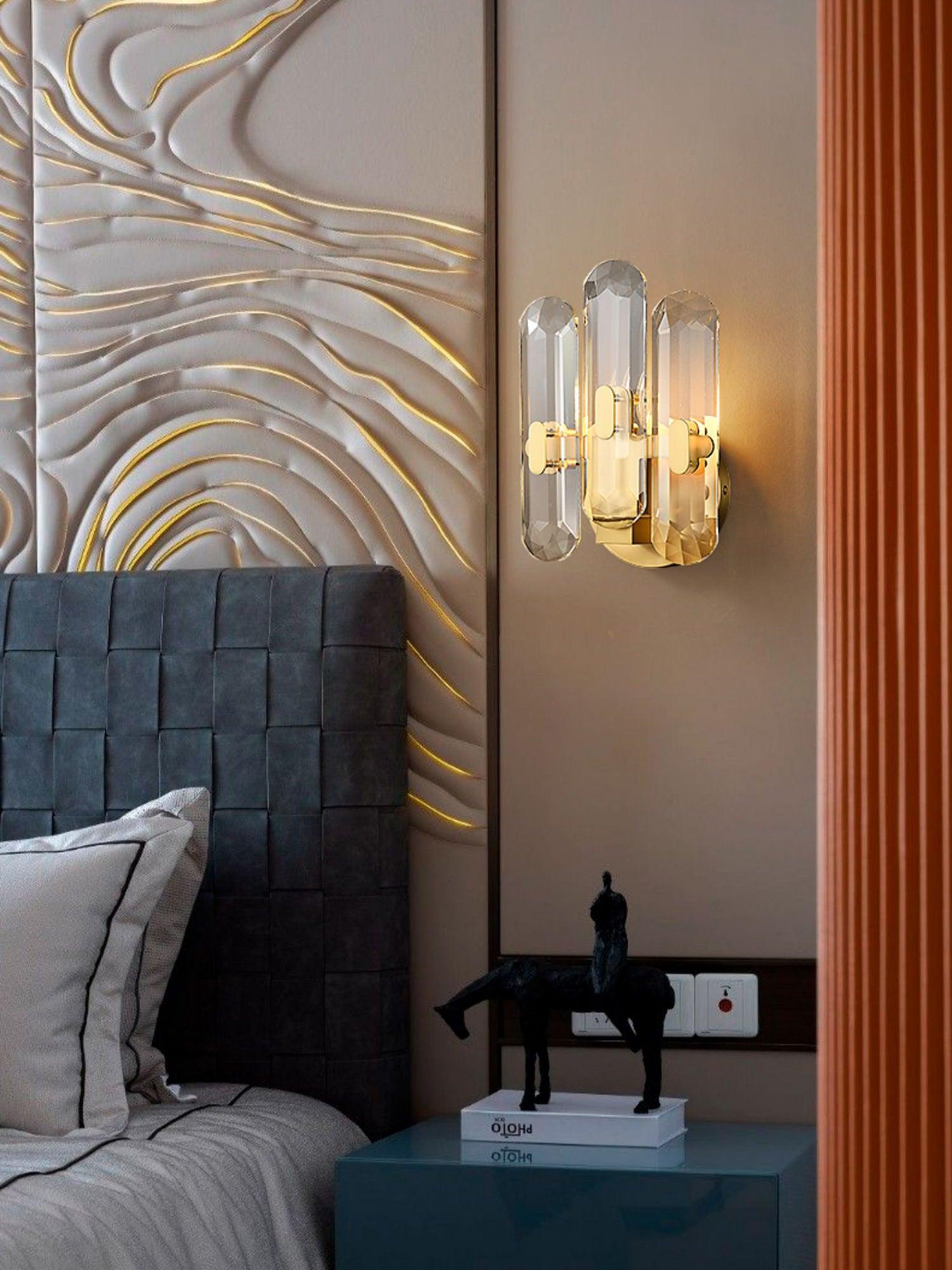 Kristy Applique Murale en Cristal de Luxe - Neutralighting