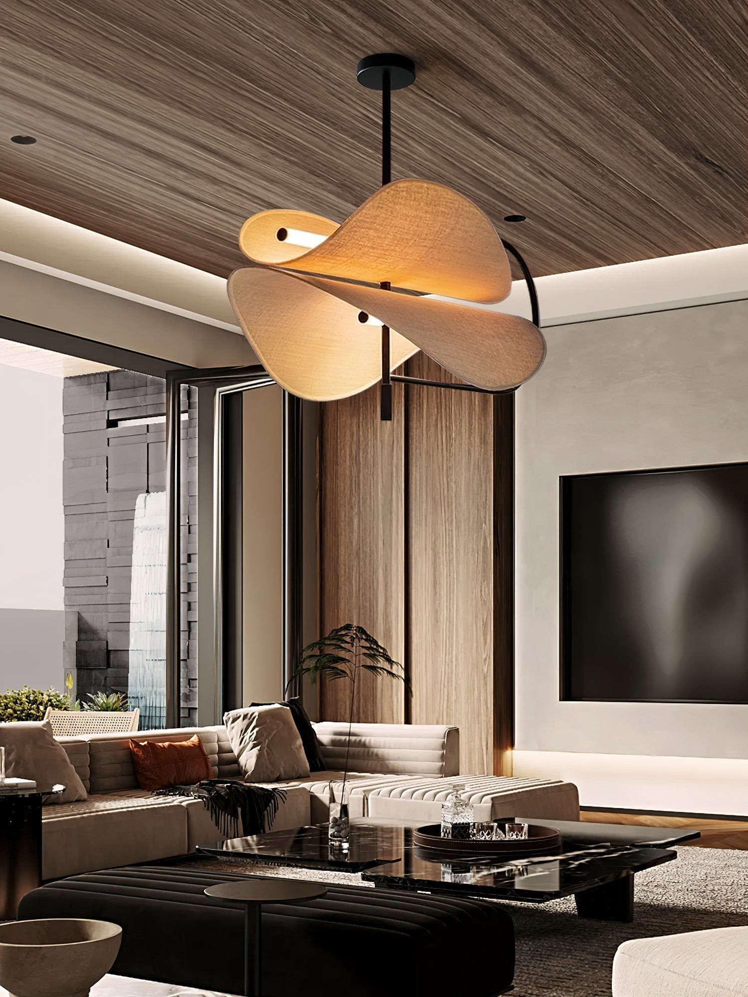 Ildvuvyk Individuel Créativité Acrylique Métal Suspension - Neutralighting