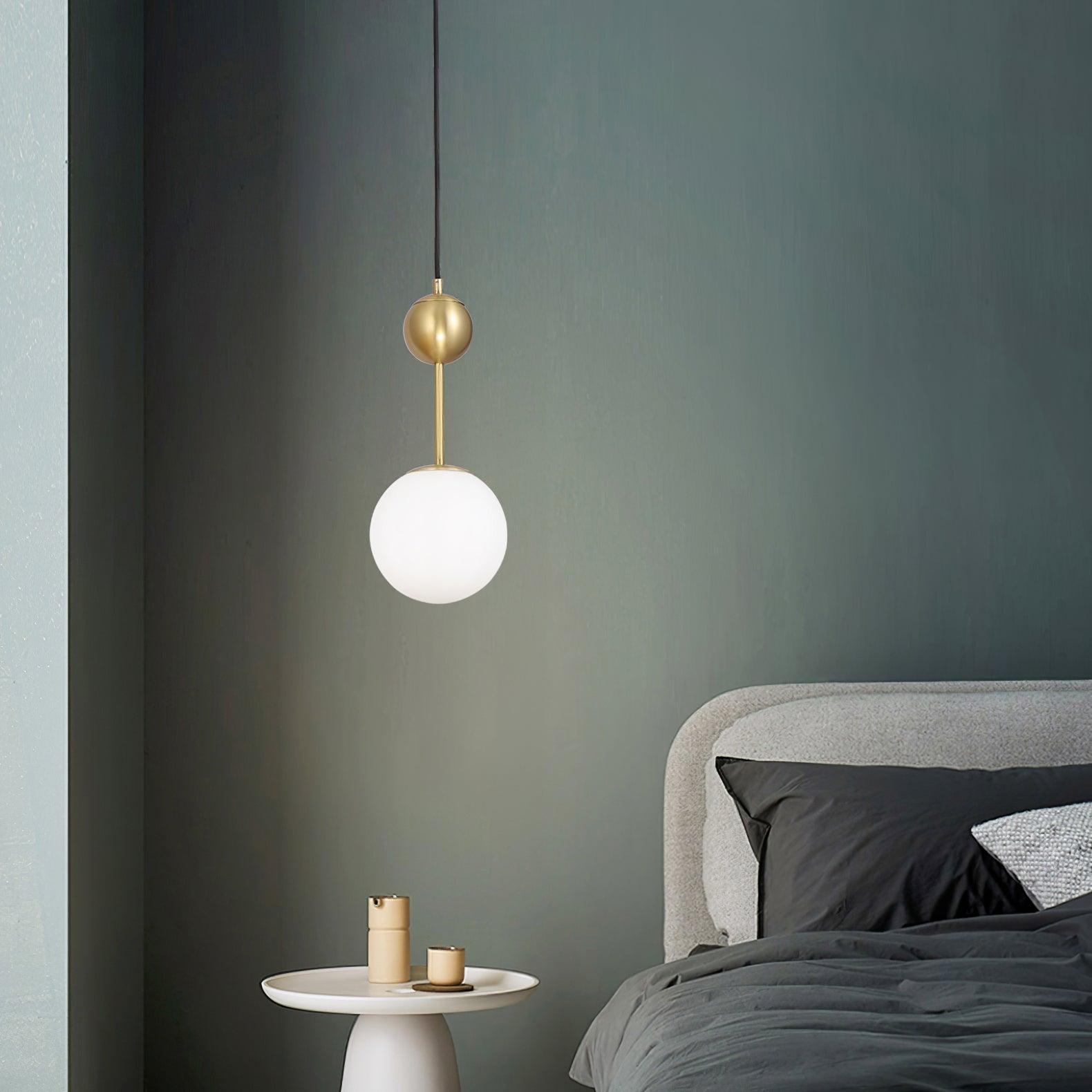 Aviaran Suspension Classique Laiton Verre - Neutralighting