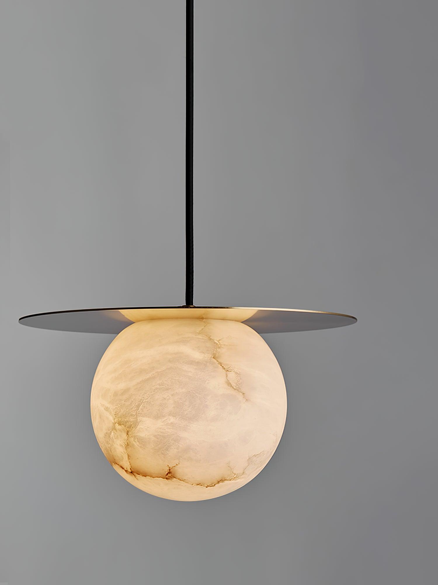 Nyvelyra Suspension Sphérique en Albâtre - Neutralighting