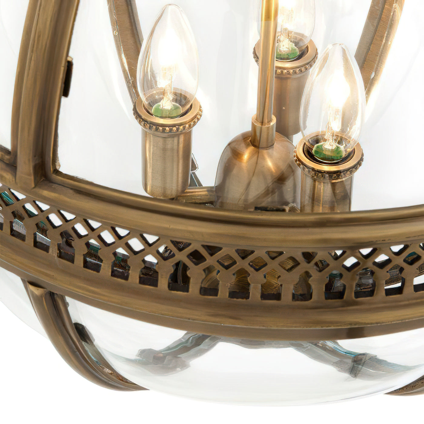 Edward Suspension Rétro en Verre - Neutralighting