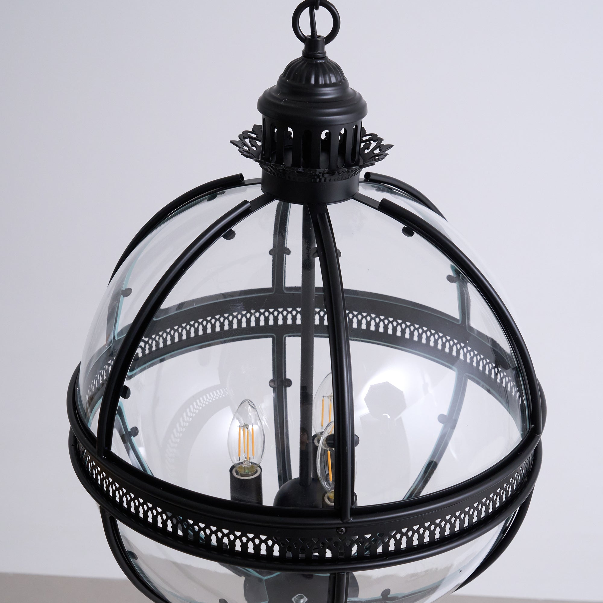 Edward Suspension Rétro en Verre - Neutralighting