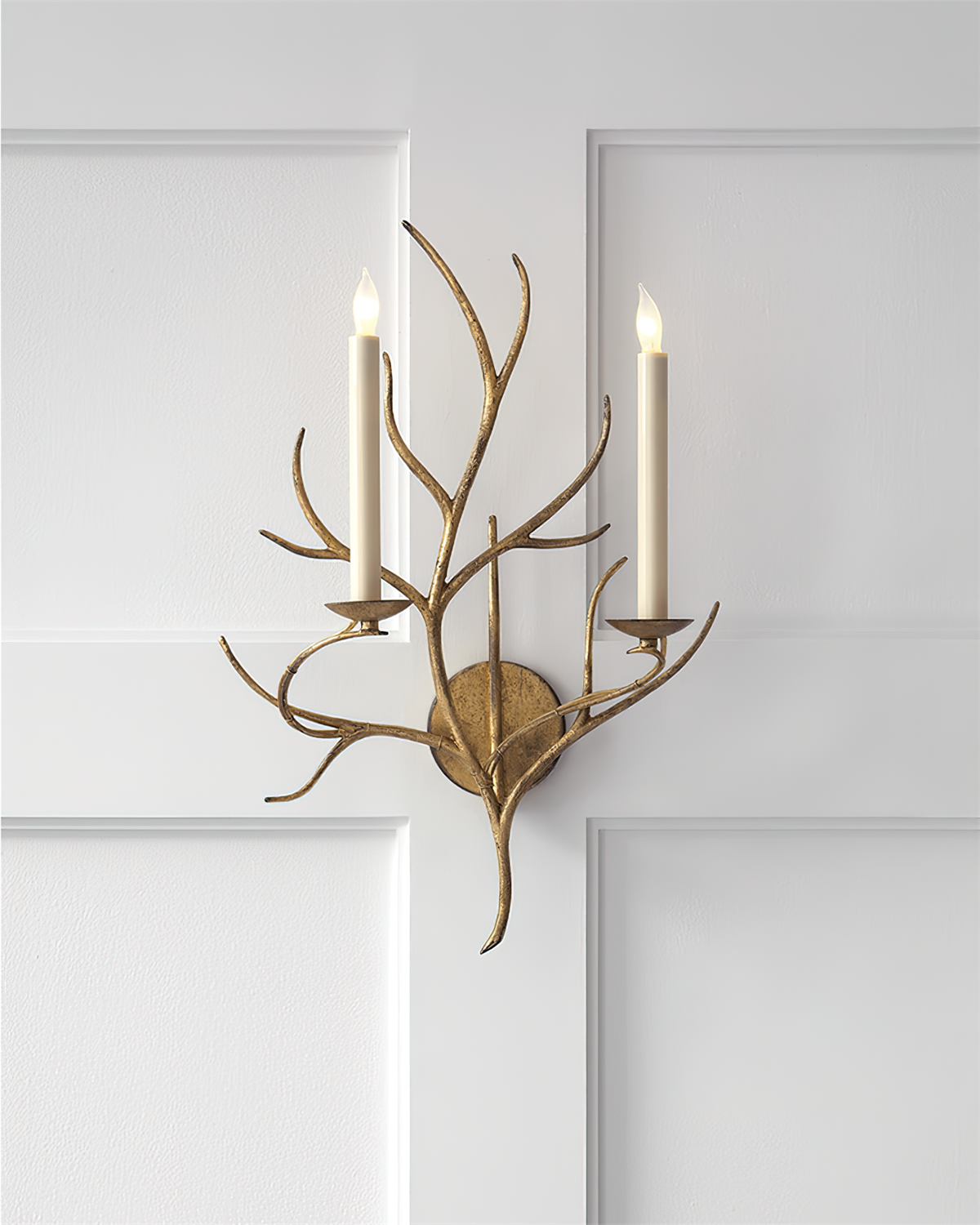 Duvor Applique Murale Double Bougie - Neutralighting