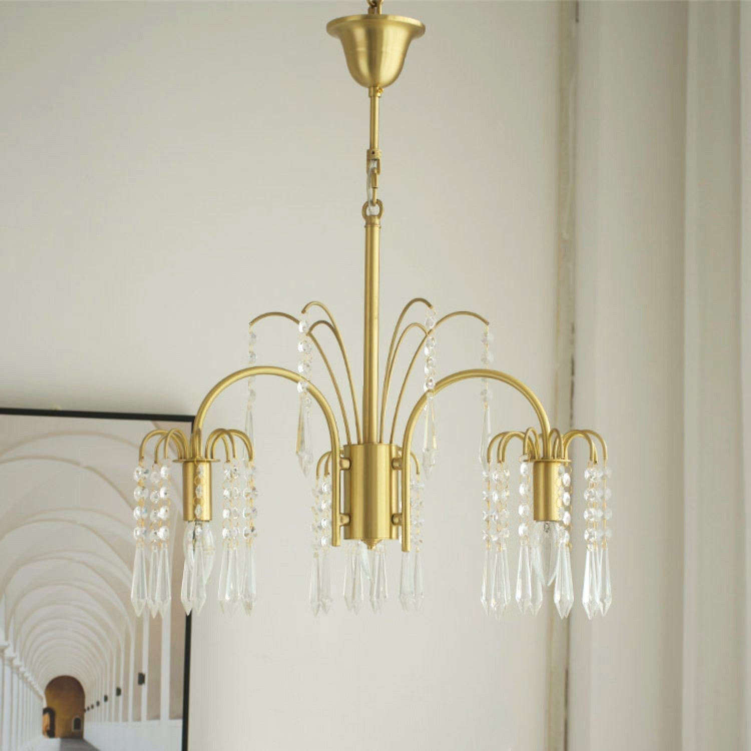 Voyant Prime Luxe Bougie Cristal Lustre - Neutralighting