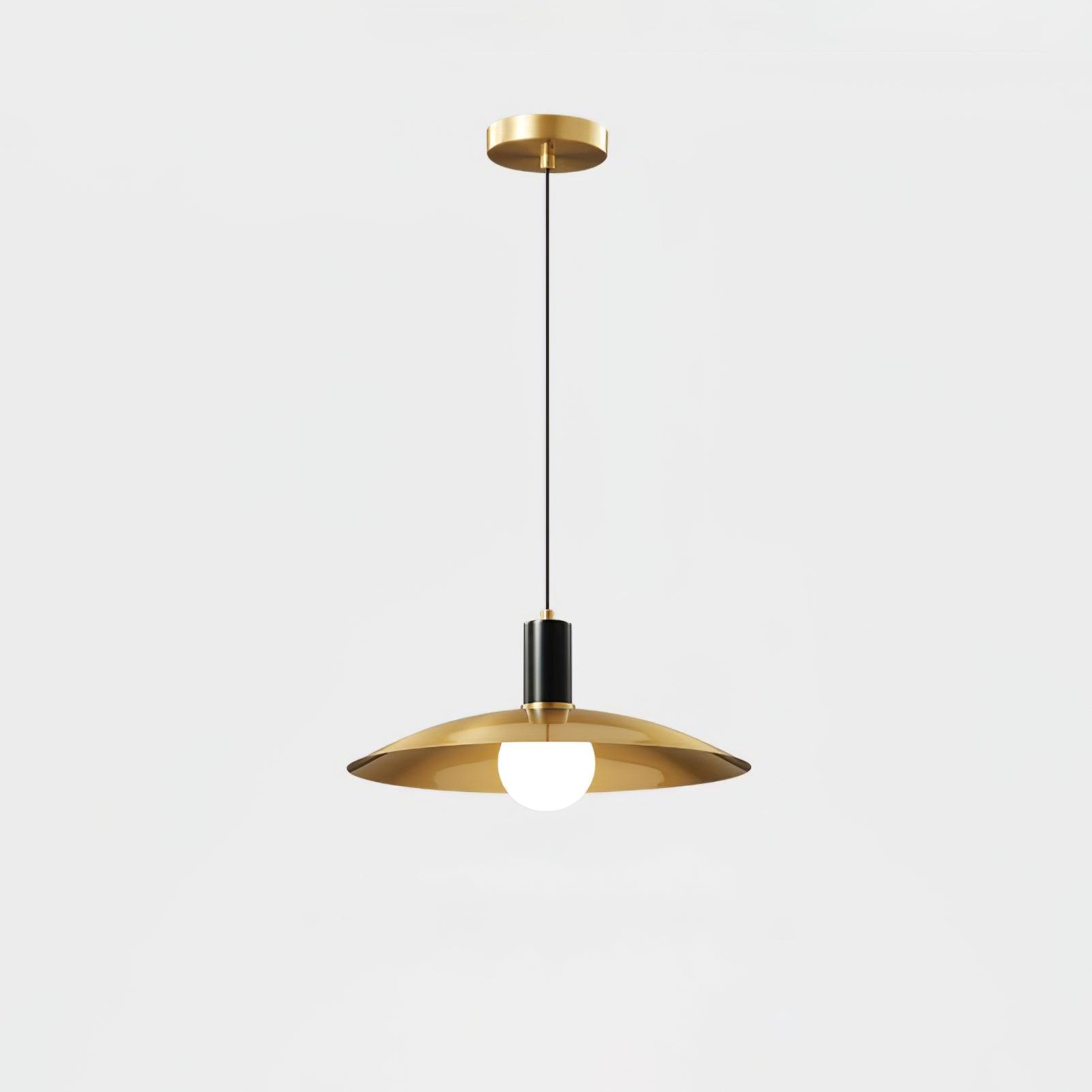 Thalora Suspension Laiton Verre Classique - Neutralighting