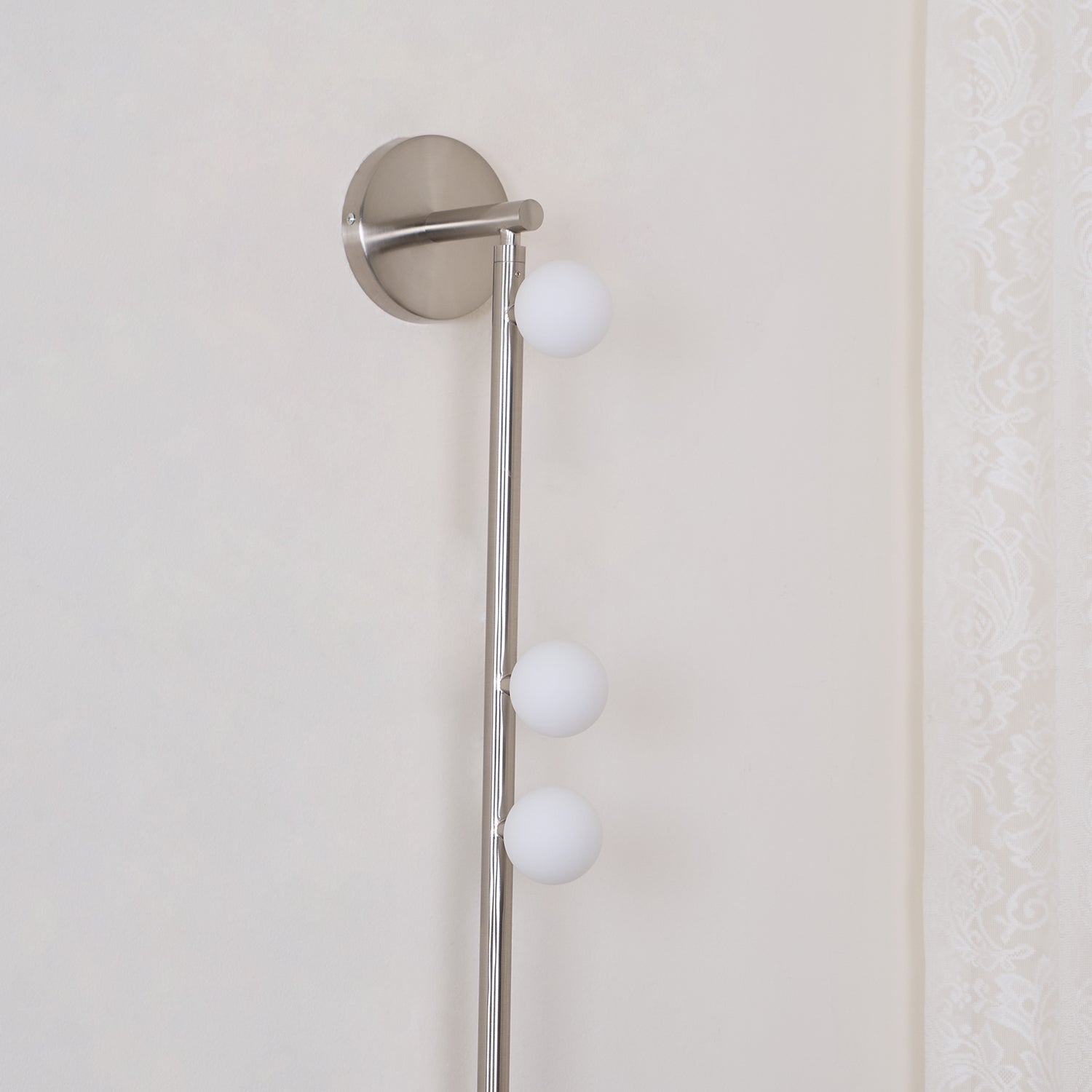 Pamela Tube Plug-in Brass Glass Wall Lamp - Neutralighting
