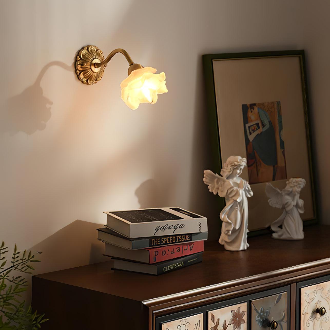Drifte Applique murale de luxe florale en laiton - Neutralighting