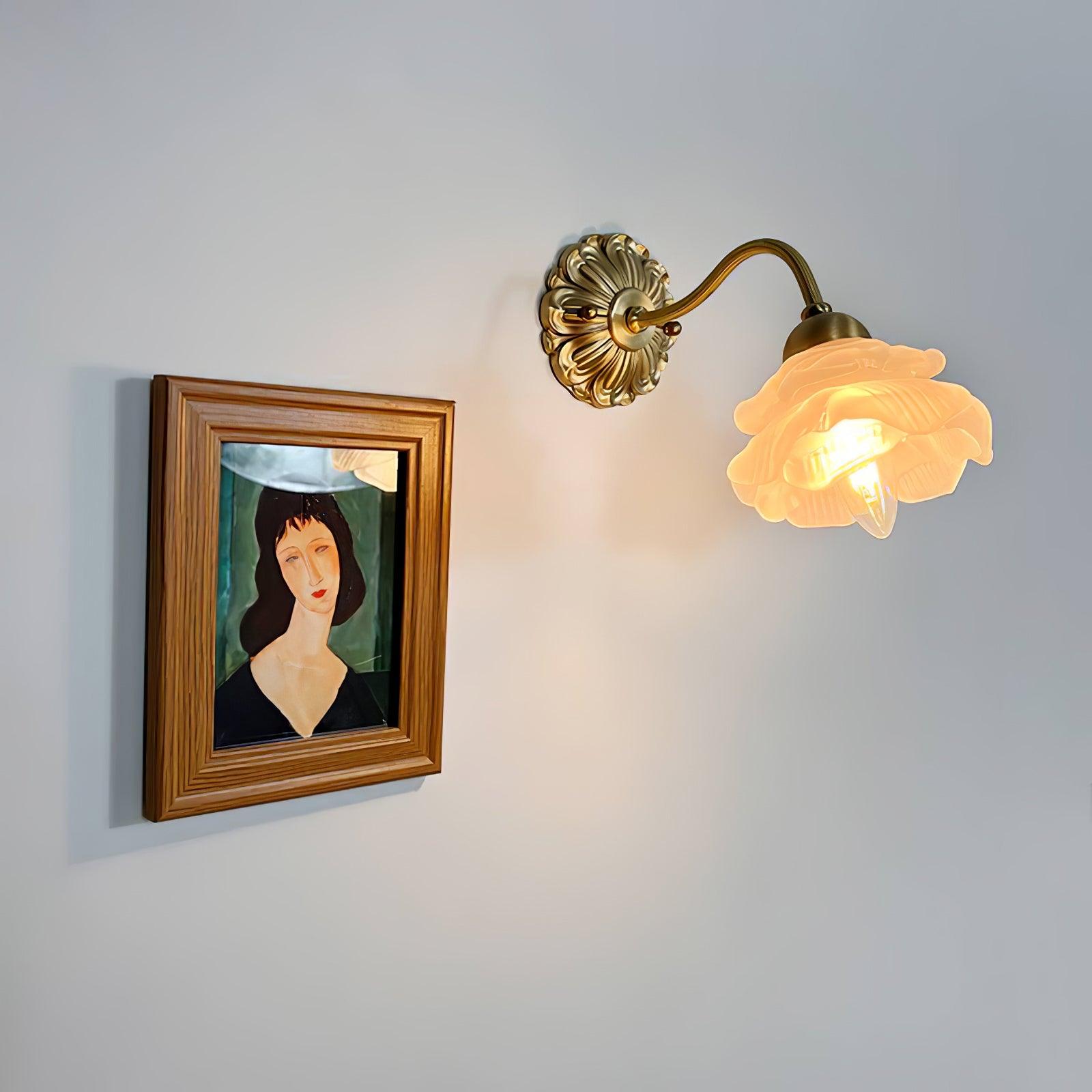 Drifte Applique murale de luxe florale en laiton - Neutralighting