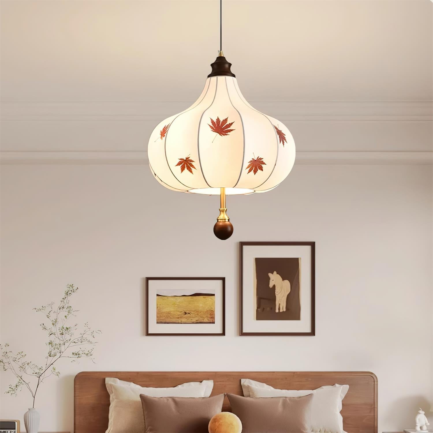 Brera Suspension Érable Feuille Organique Sculptural - Neutralighting