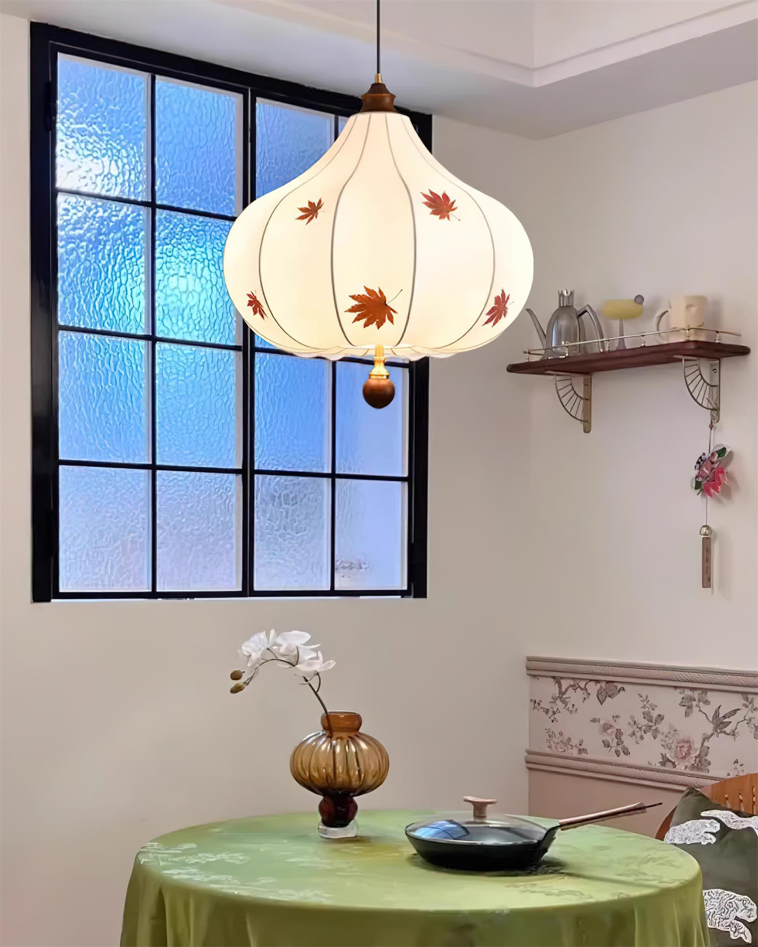 Brera Suspension Érable Feuille Organique Sculptural - Neutralighting