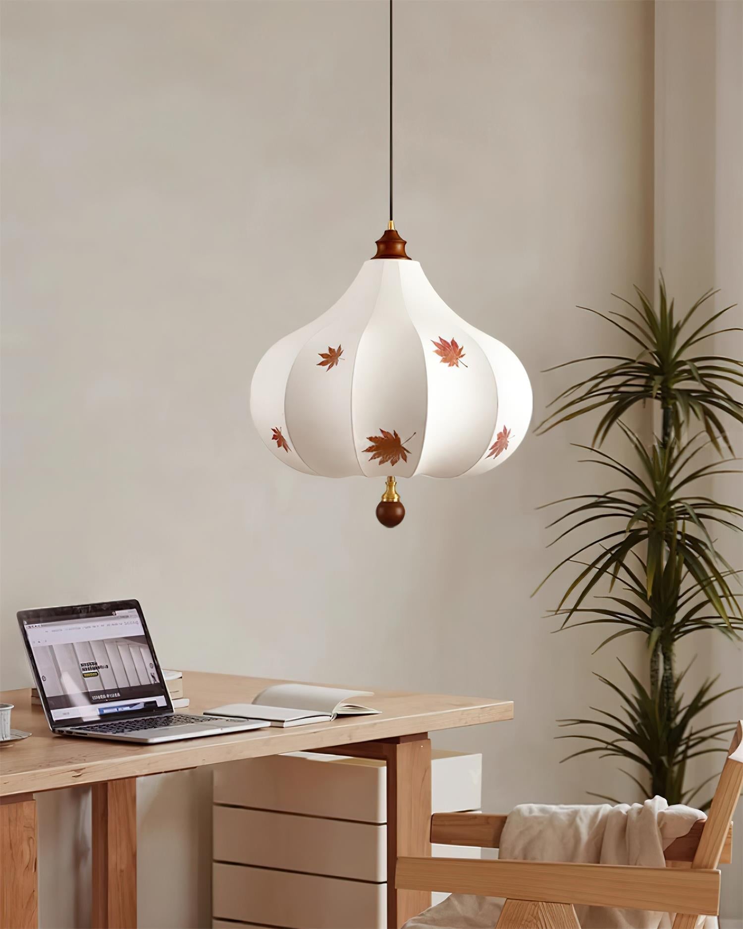 Brera Suspension Érable Feuille Organique Sculptural - Neutralighting