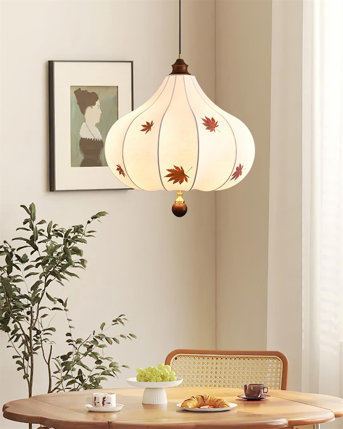 Brera Suspension Érable Feuille Organique Sculptural - Neutralighting