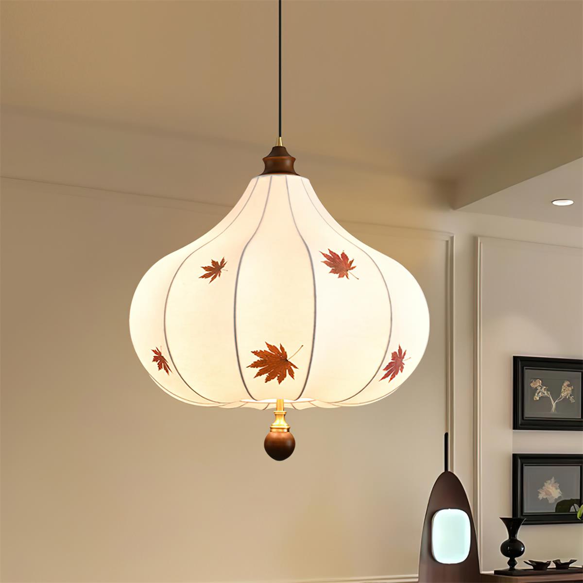 Brera Suspension Érable Feuille Organique Sculptural - Neutralighting