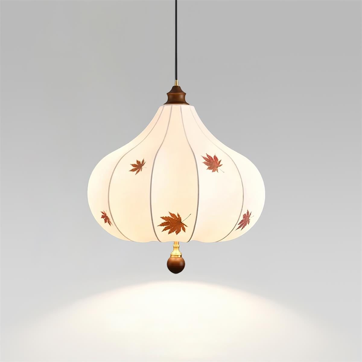 Brera Suspension Érable Feuille Organique Sculptural - Neutralighting