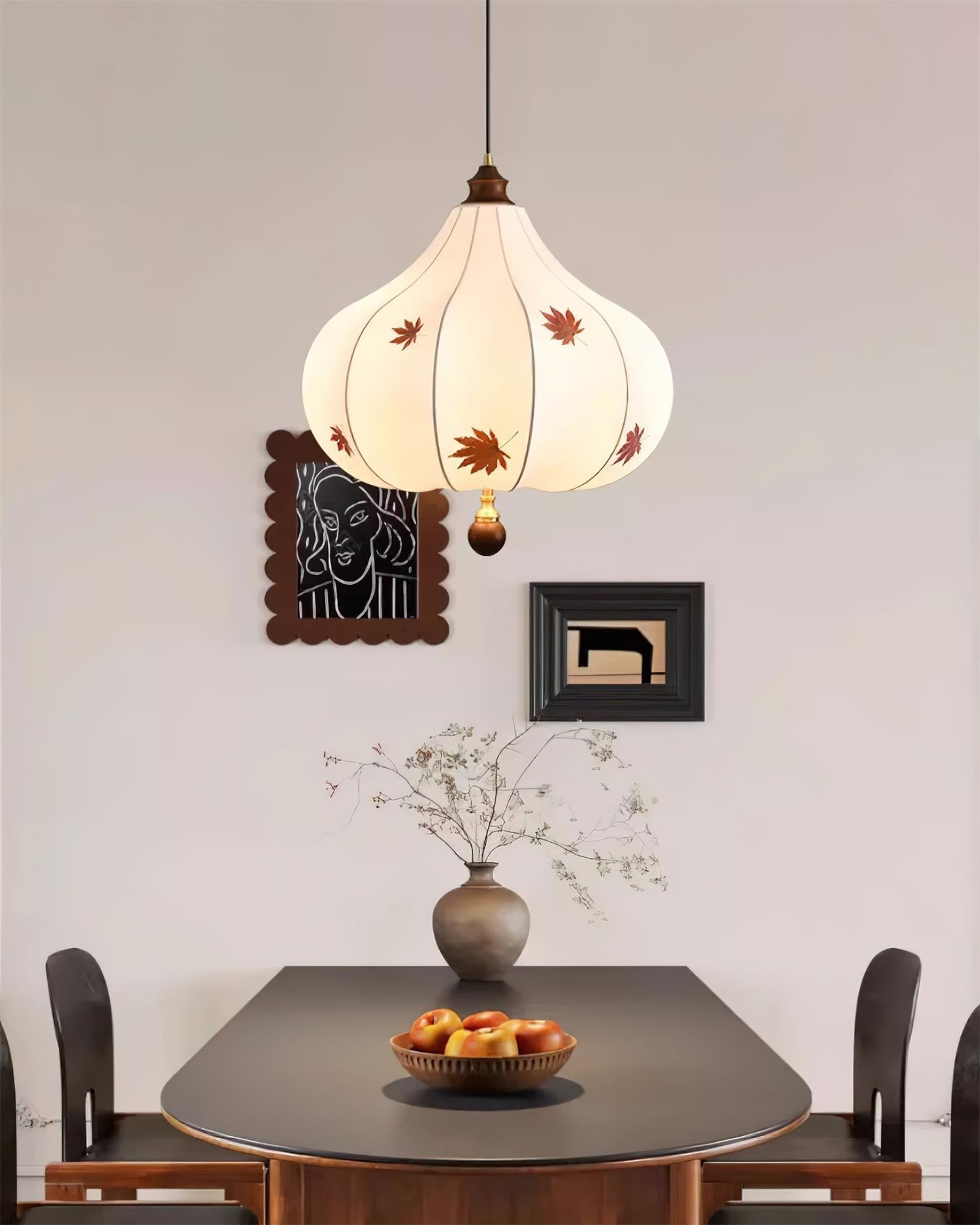 Brera Suspension Érable Feuille Organique Sculptural - Neutralighting