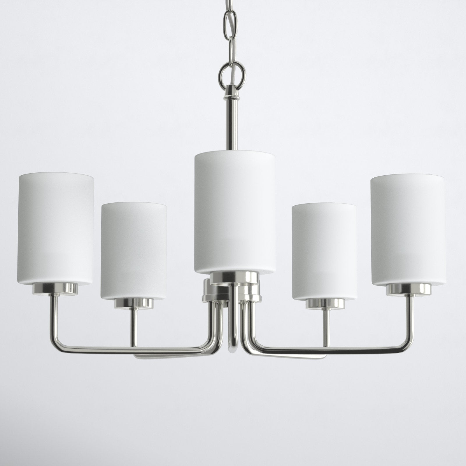 Neva Lustre Métal Noir Verre Minimaliste Moderne - Neutralighting