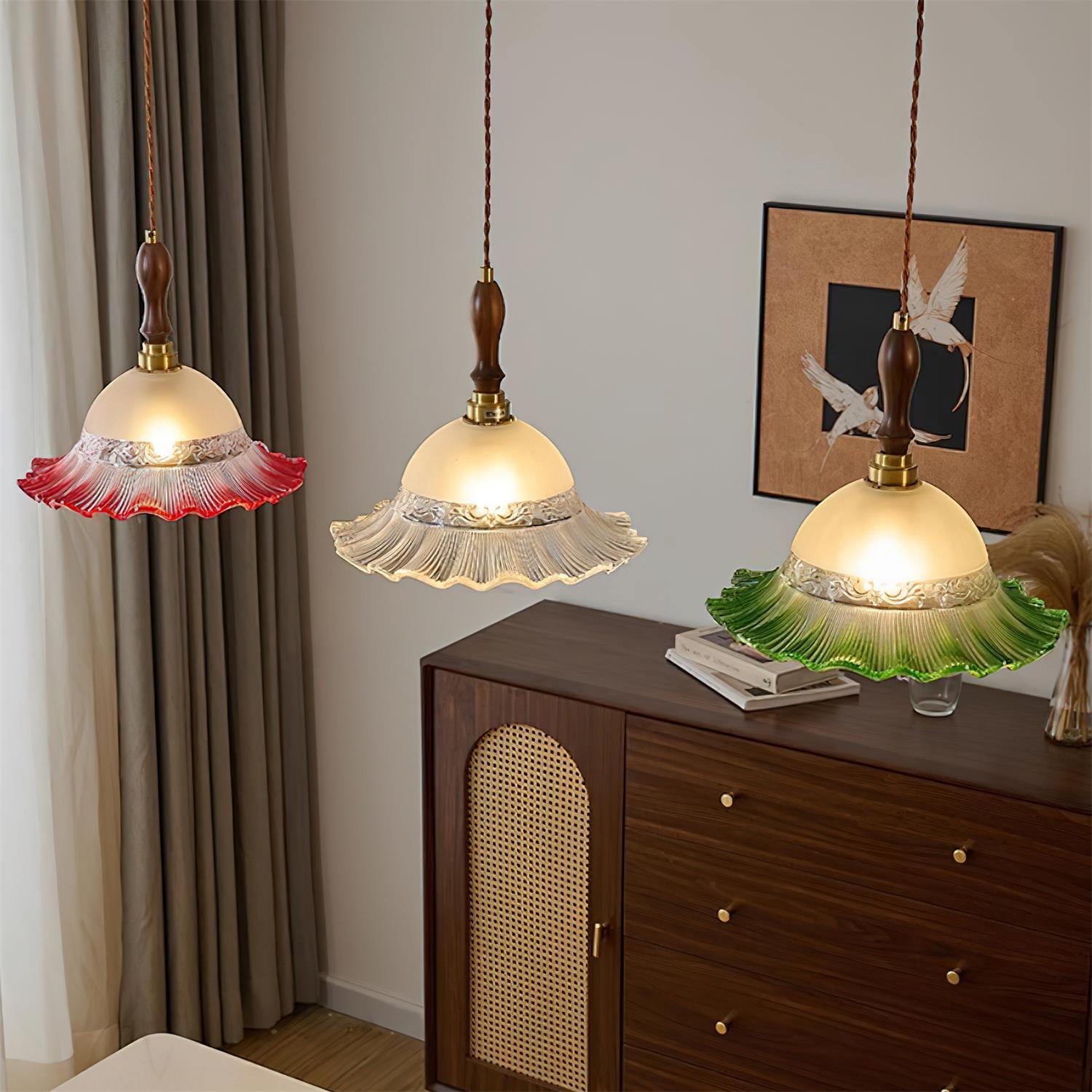 Brielle Suspension en Verre Vintage - Neutralighting